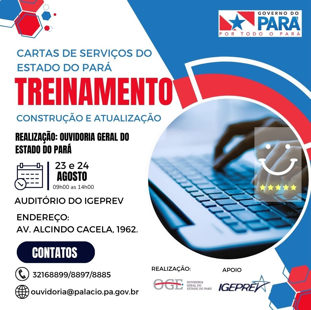 Servidores serão treinados para construção e atualização das Cartas de Serviço