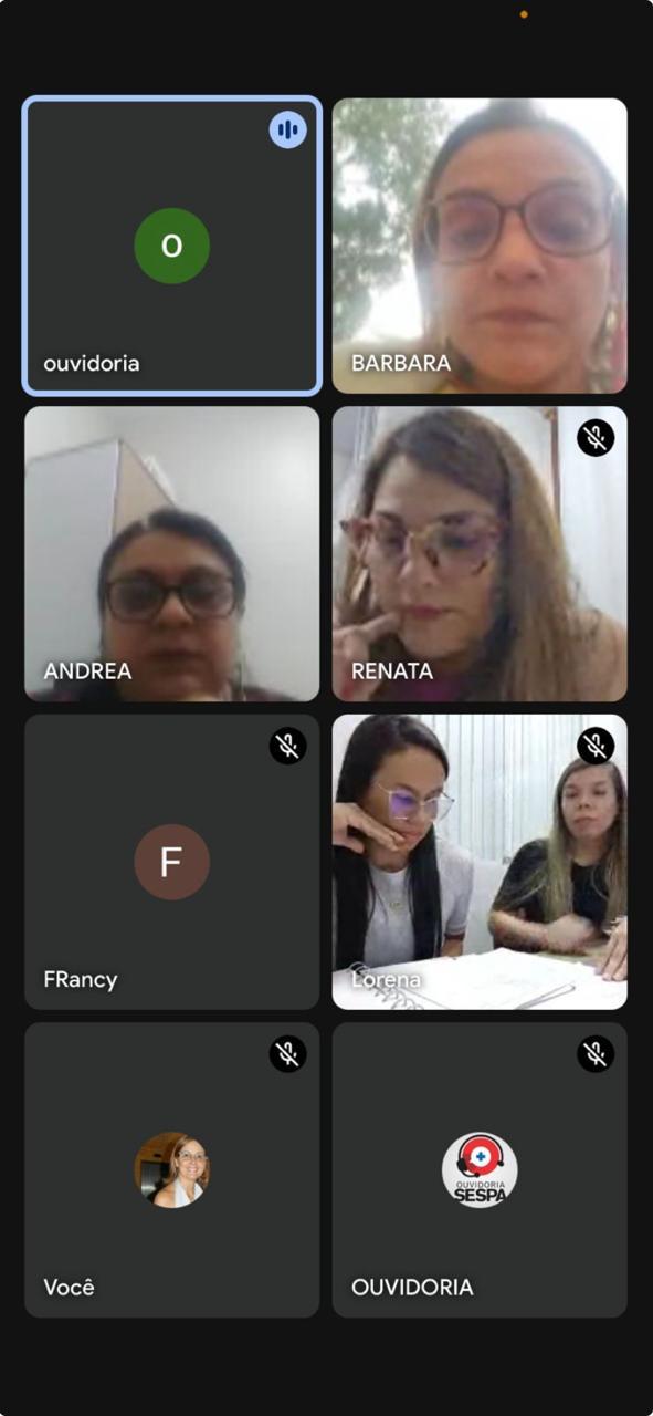 Reunião ON LINE da Rede de Ouvidorias 