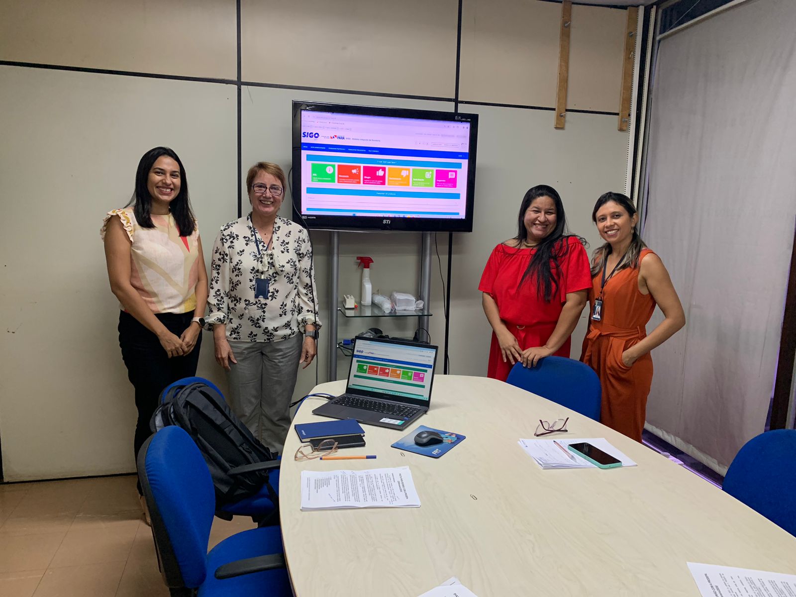 Reunião com a equipe da Prodepa e Sigo/OGE 