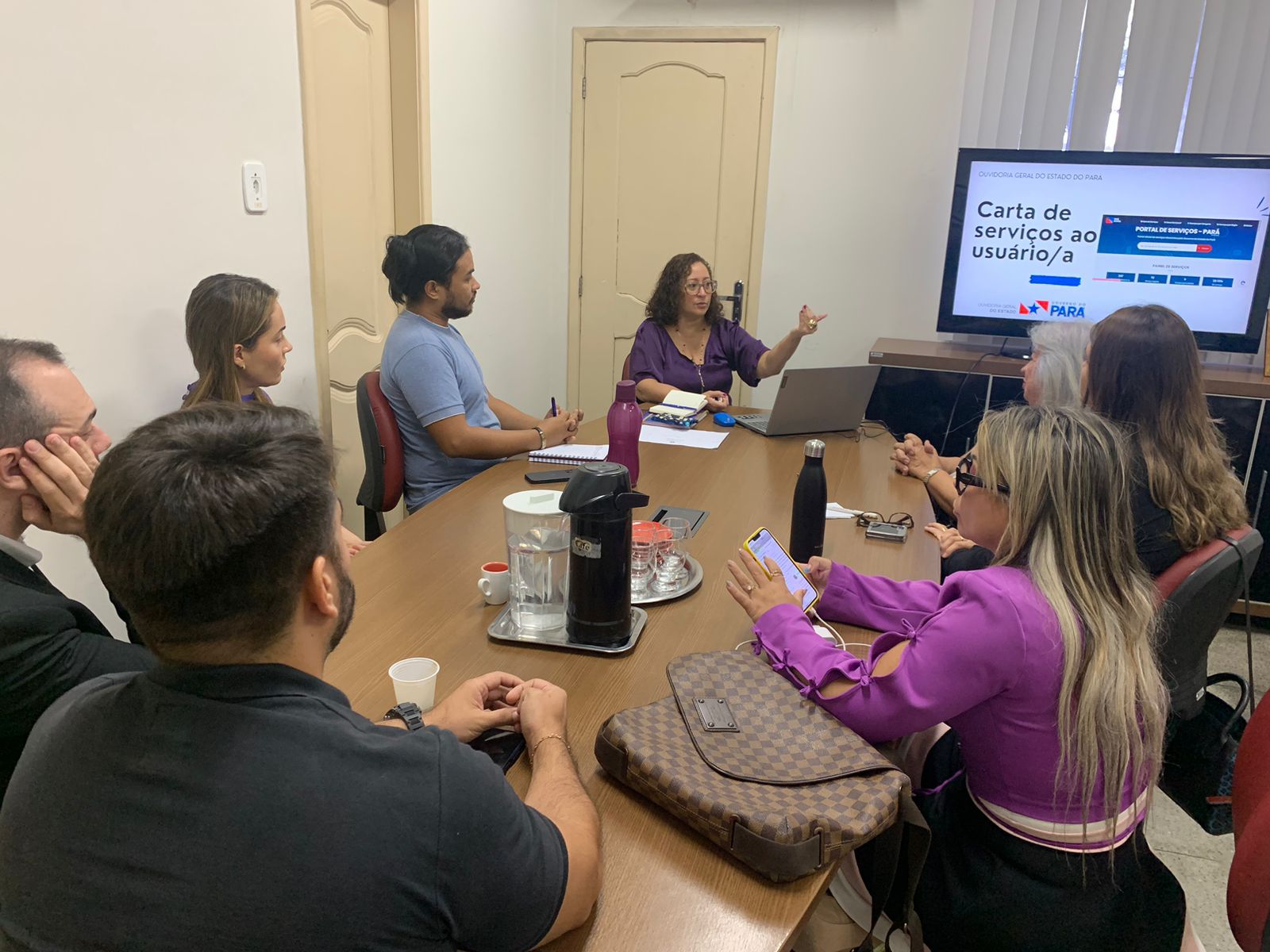Treinamento das Cartas para o Semu, Sedeme e Uepa