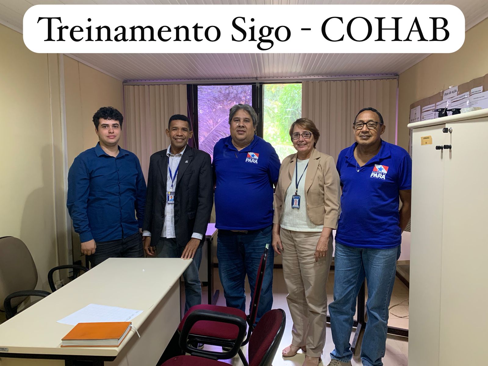 Treinamento do SIGO na COHAB