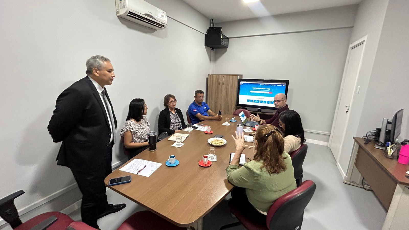 Reunião de alinhamento das correções e evolução do sistema SIGO e Cartas de Serviço