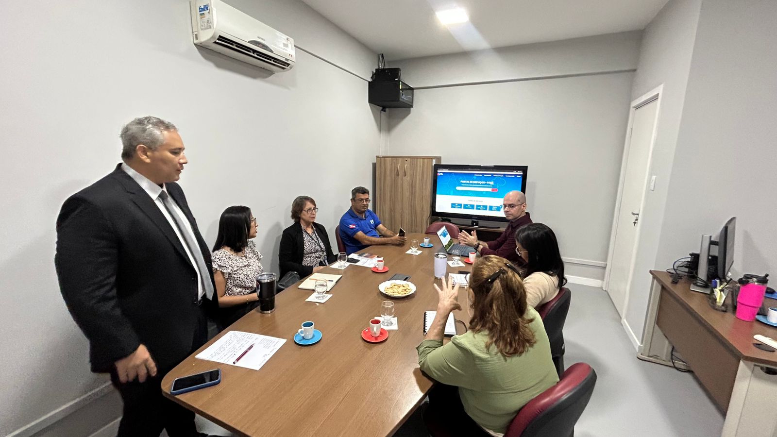 Reunião de alinhamento das correções e evolução do sistema SIGO e Cartas de Serviço