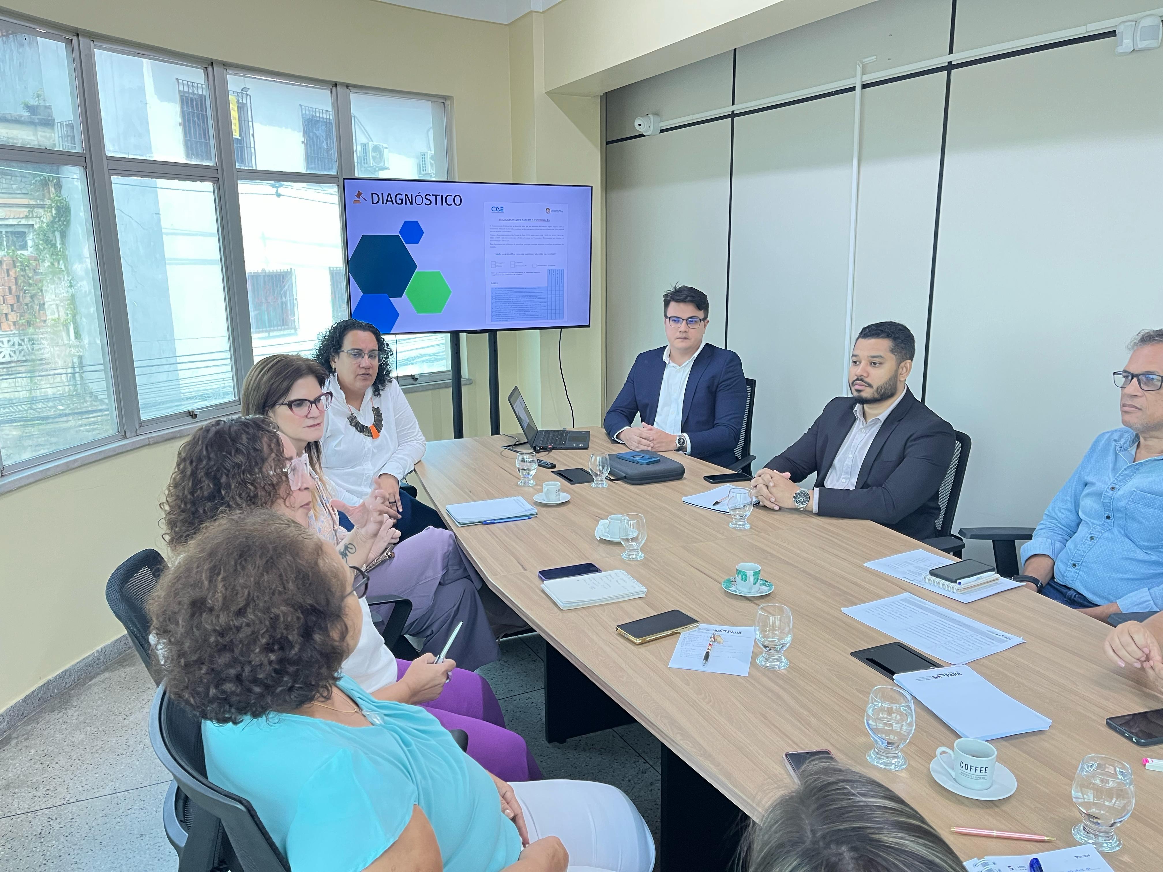 Reunião sobre a Campanha do assédio