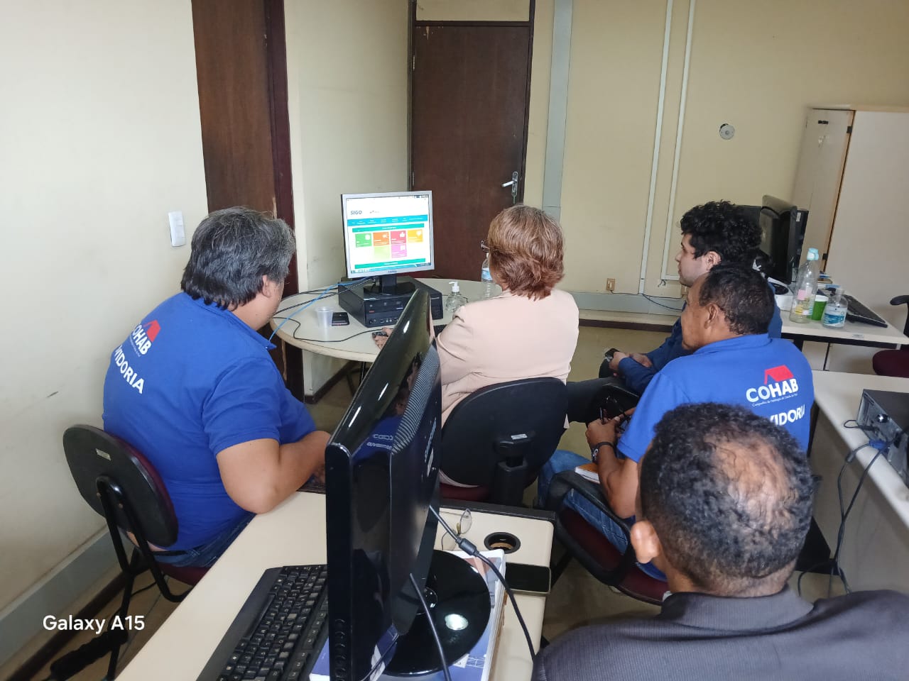 Treinamento do SIGO na COHAB