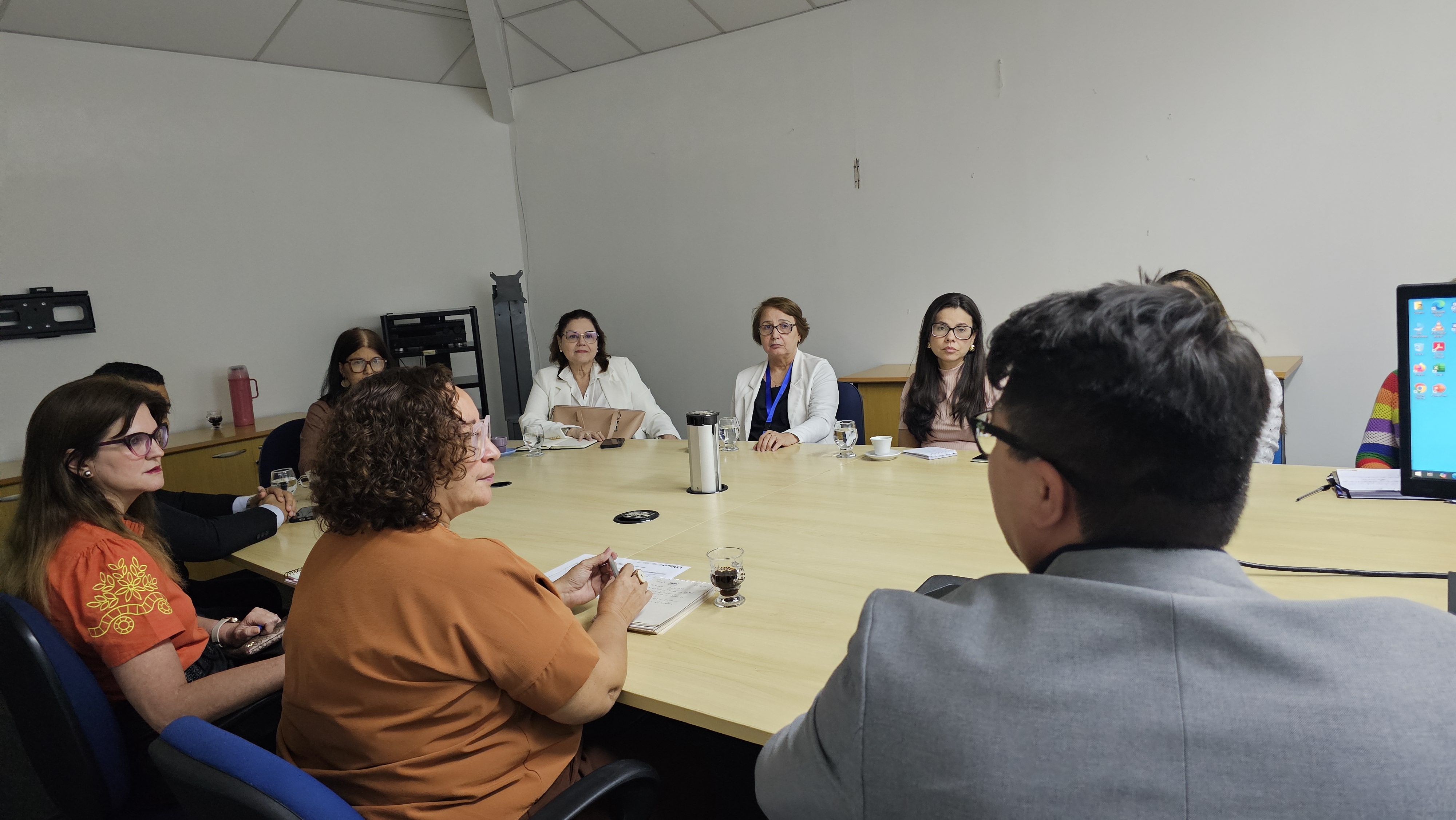Reunião sobre a Campanha do assédio