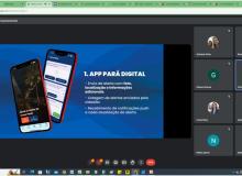 Reunião ON LINE  com as equipes da OGE e  PRODEPA - APP