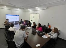 Reunião com o grupo de trabalho do ASSÉDIO, na CGE - Controladoria Geral do Estado, com os órgãos; OGE/CGE/SEPLAD/SEDUC/SEMU/SEPIR